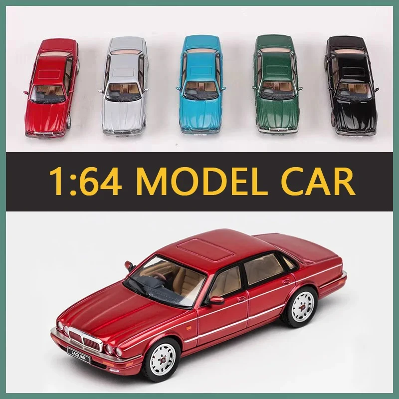 

New Model Car Alloy 1:64 Scale Diecast Toy XJ (X300) Classical Simulation Car Model Collection Decoration Gifts