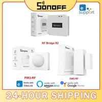 SONOFF RF Bridge R2 433MHz RF Wi-Fi Wireless Gateway Smart Scene Home Security Support DW2-RF PIR3-RF Sensor Via EWeLink Alexa