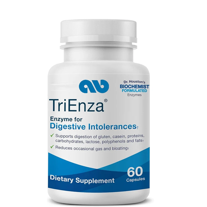 TriEnza - a broad-spectrum enzyme for digesting intolerance - supports digestion of proteins, carbohydrates, and phenols