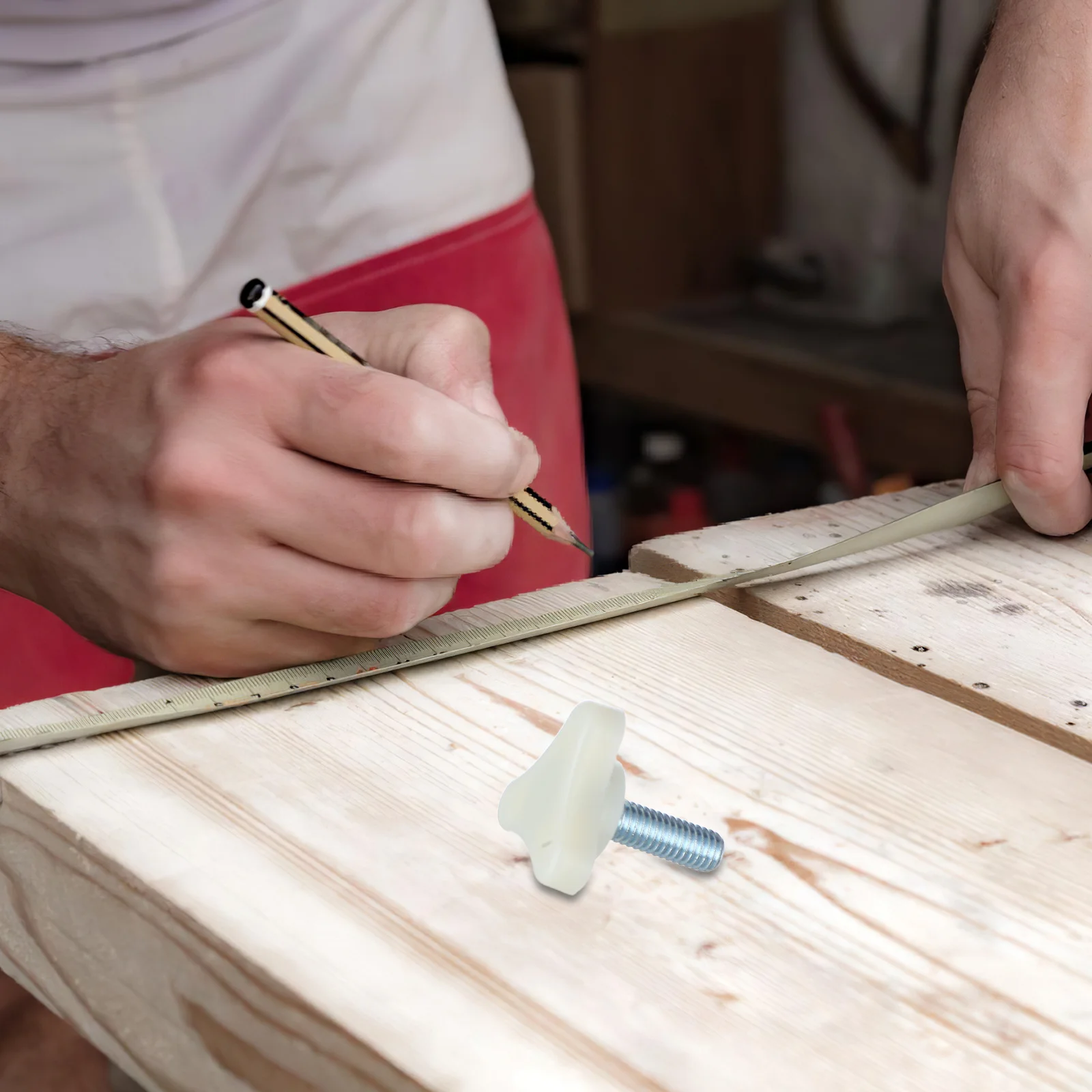 5Pcs Half Body Mannequin Fixing Set Tool-Free Installation Stabilizer Hardware for Display Stand Security Clothing Store