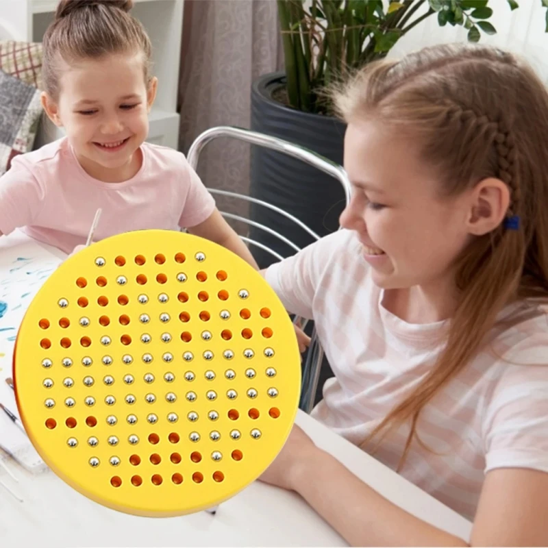 Montessori Magnetic Drawing Board Painting Game Pad Toddlers Early Preschool Board Game Learning Educational Toys Kids Gifts