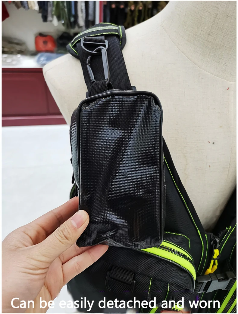 Multi-functional Life Jacket Vest for Outdoor Fishing, a Must-Have for Safety. Multiple Pockets for Storage, Buoyant Materials