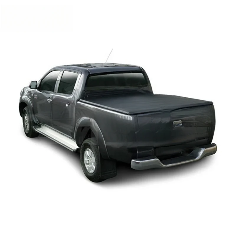 

Factory Hot Selling Custom Pickup Accessories Waterproof Aluminum Soft Roll up Truck Bed Tonneau Cover