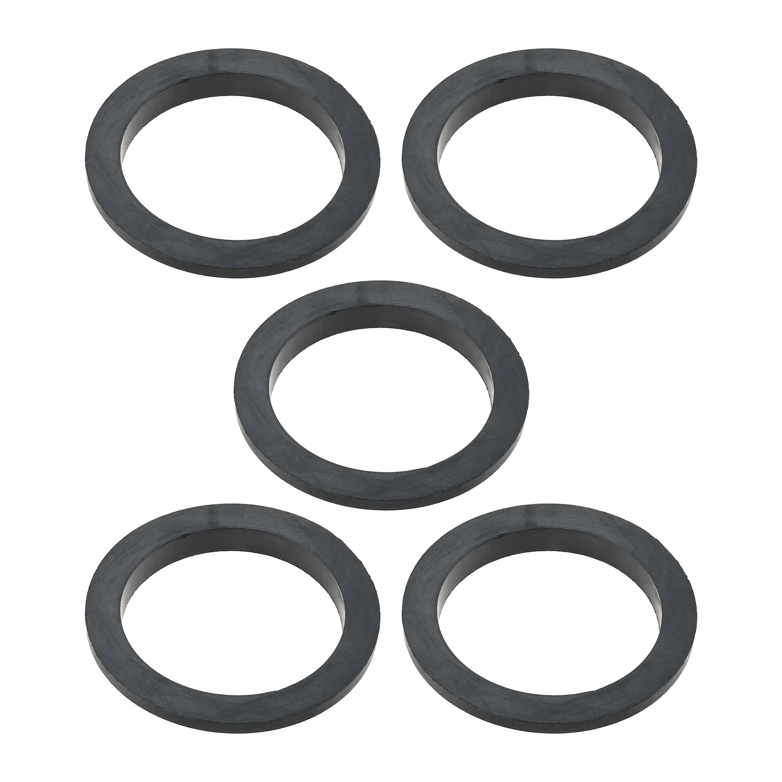 Lot de 5 joints plats en forme de L pour raccords en T de piscine de 1,5 po, rondelles en caoutchouc pour systèmes de filtration de piscine hors sol, diamètre extérieur 2,08 po, diamètre intérieur 1,58 po