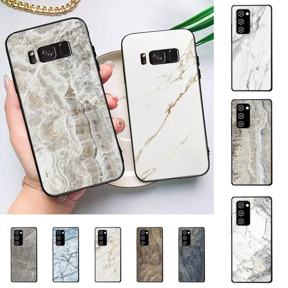 Crack Marble Phone Case For Samsung J 7 plus 7core J7 neo J6 plus prime J6 J4 J5 Mobile Cover