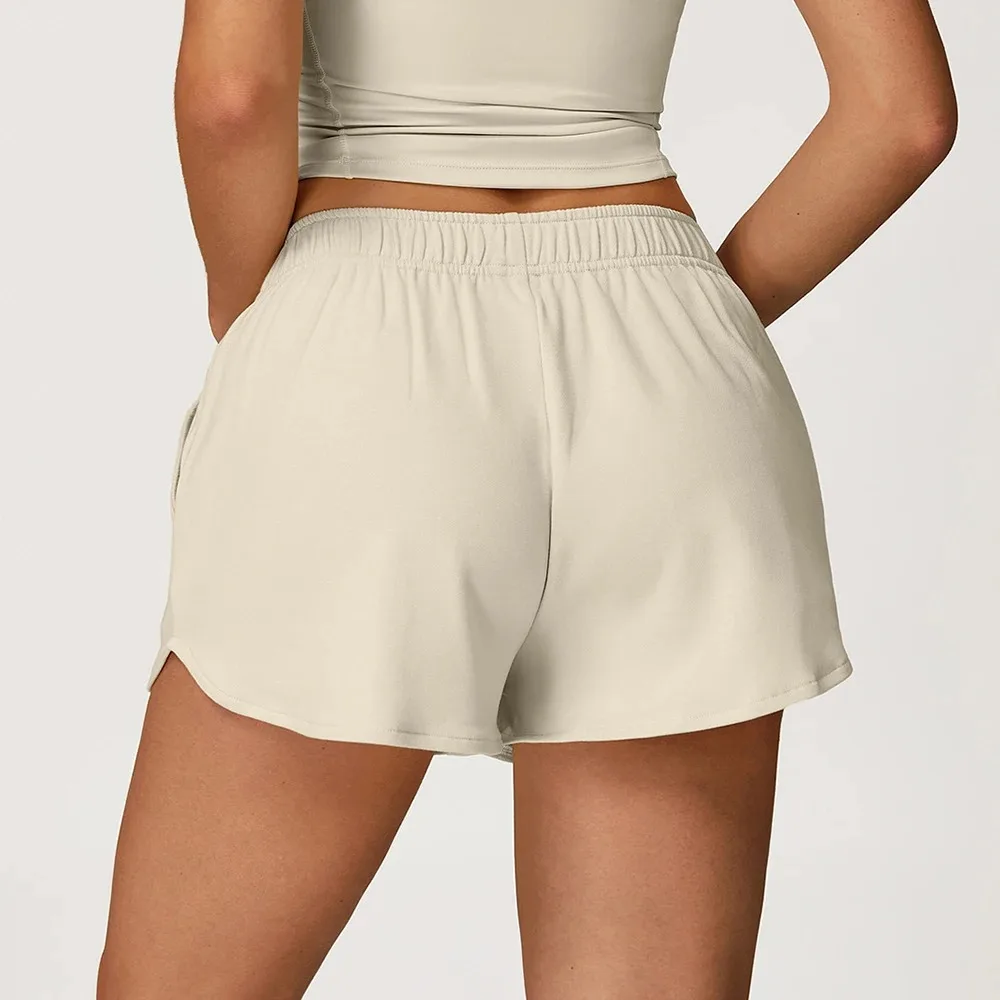 Autumn Yoga Shorts Women Fitness Elastic Running Workout Short Leggings Gym Sport Shorts Fitness Sportwear Running Cycling Short