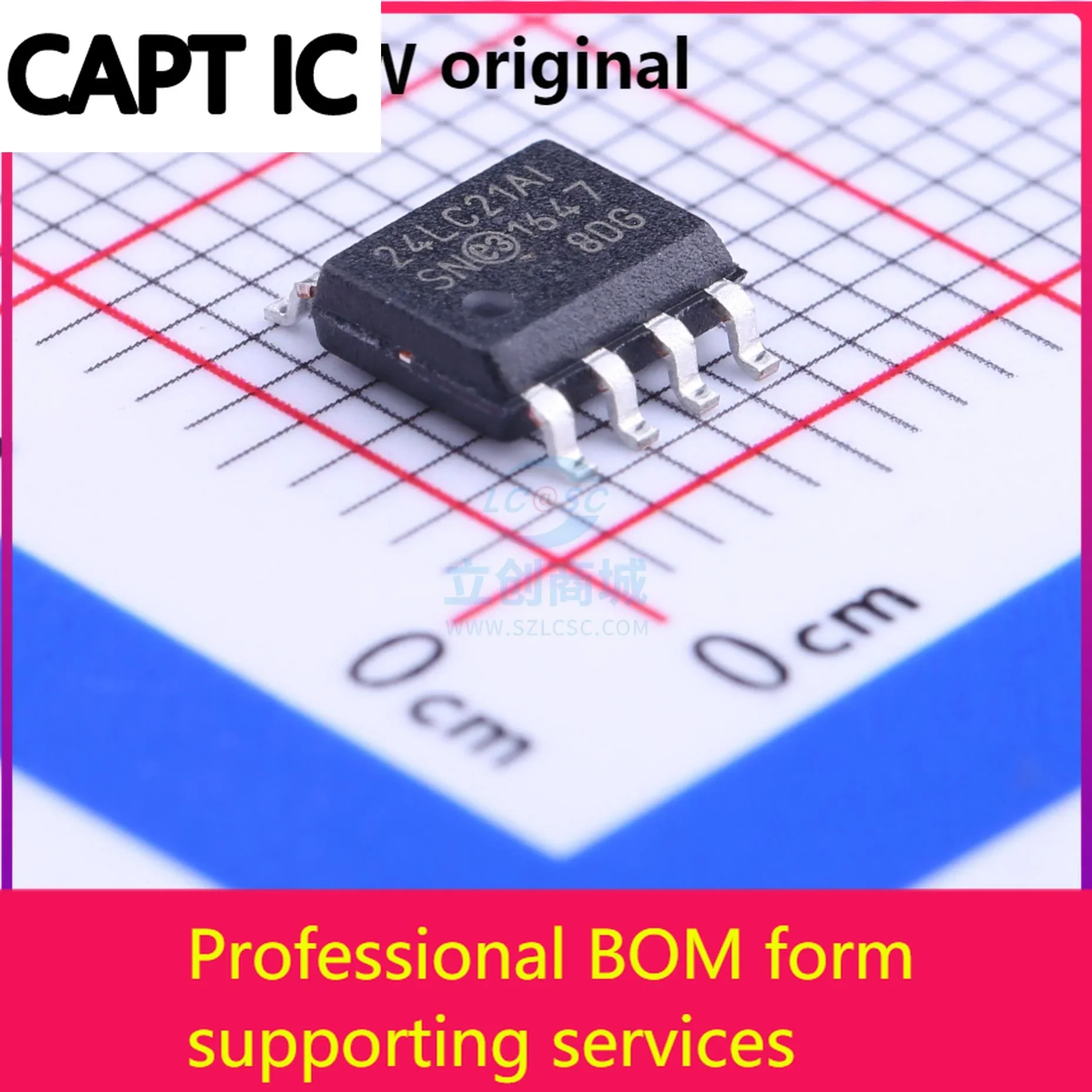 

5PCS EEPROM 24LC21AT-I/SN 24LC21AT-I/SN SOP-14New Original Genuine IC Chip 100% original