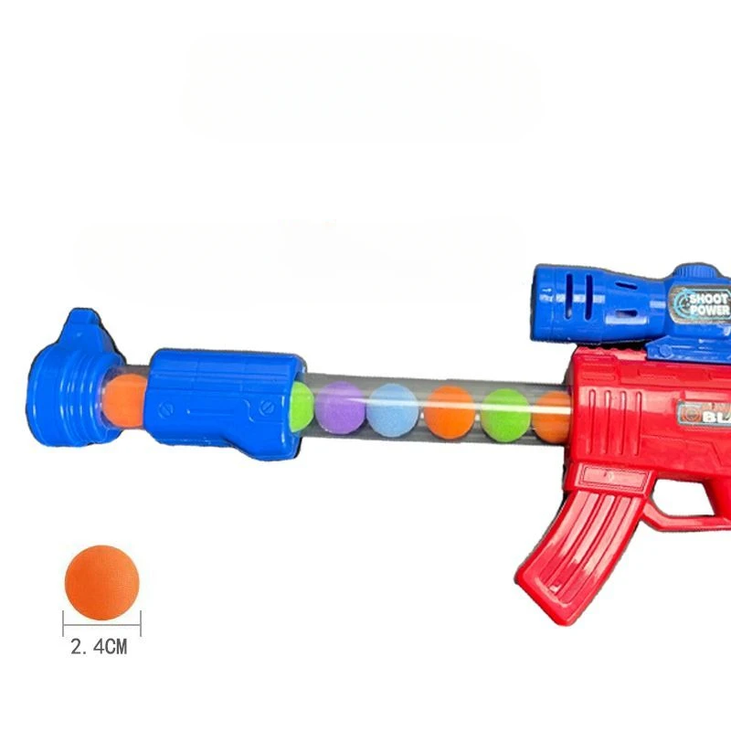 New Children Large Air Force Aerodynamic Soft Bullet Gun Air Compression Guns Pressure Pneumatic Firearm Manual Shooting Toy