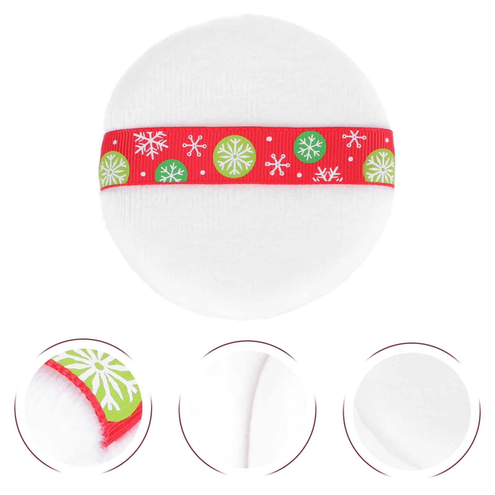 6 قطع من أداة مكياج بودرة الوجه المنتفخة المريحة، كريم الأساس السائل، خافي عيوب البشرة، كريم أحمر الخدود، أداة مكياج ناعمة #3