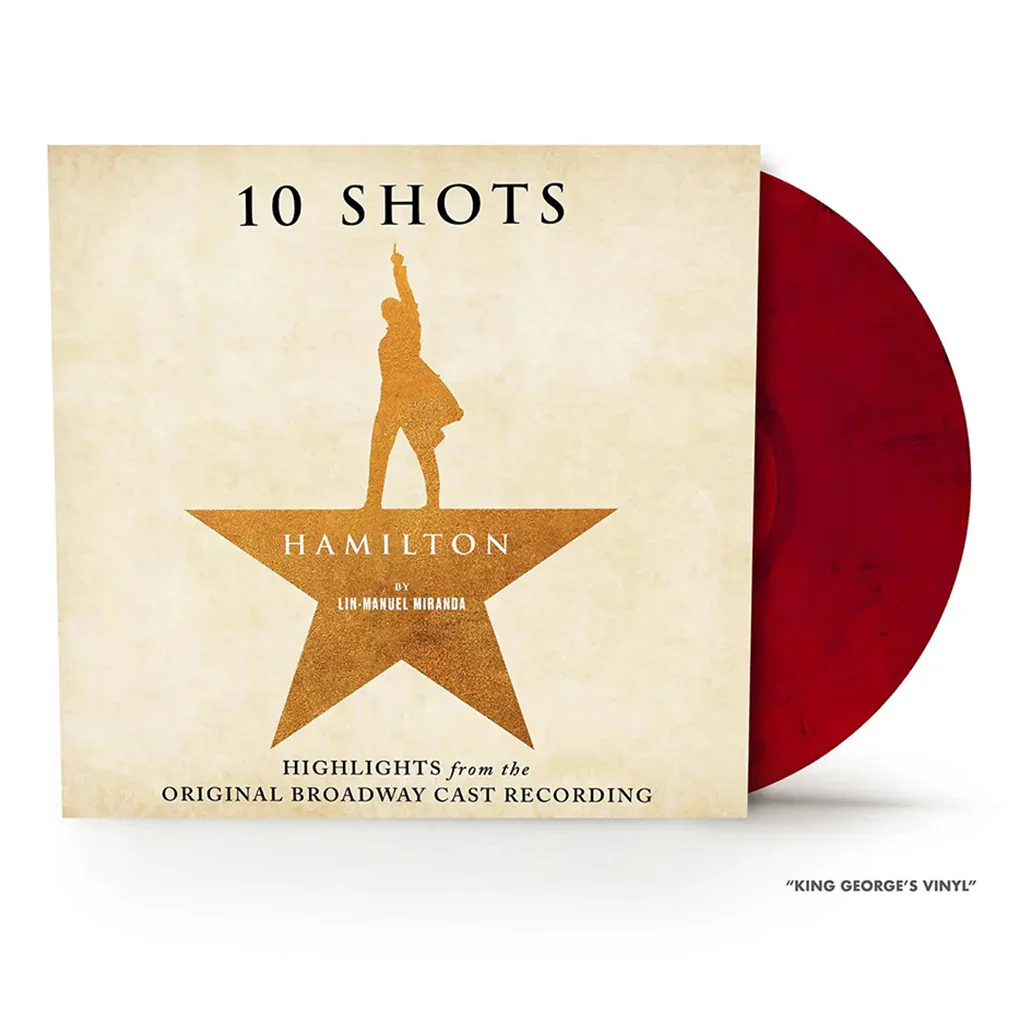 

Виниловая пластинка Hamilton 10-стрелов красного цвета, ограниченная серия LP