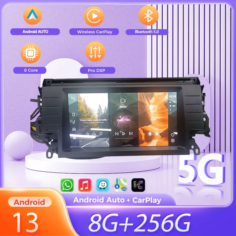 

11.5 " HD Touch Screen CarPlay For Land Rover Discovery Android 13 Car Multimedia Audio Radio Player GPS Navigation Head Unit