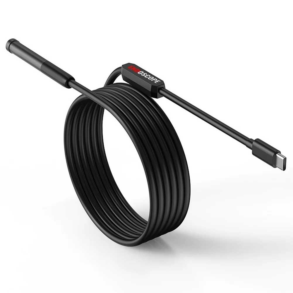 Wireless 8mm Dual Lens Industrial Inspection Camera for For ANDROID Devices with for Type C Port and IP67 Waterproof Protection
