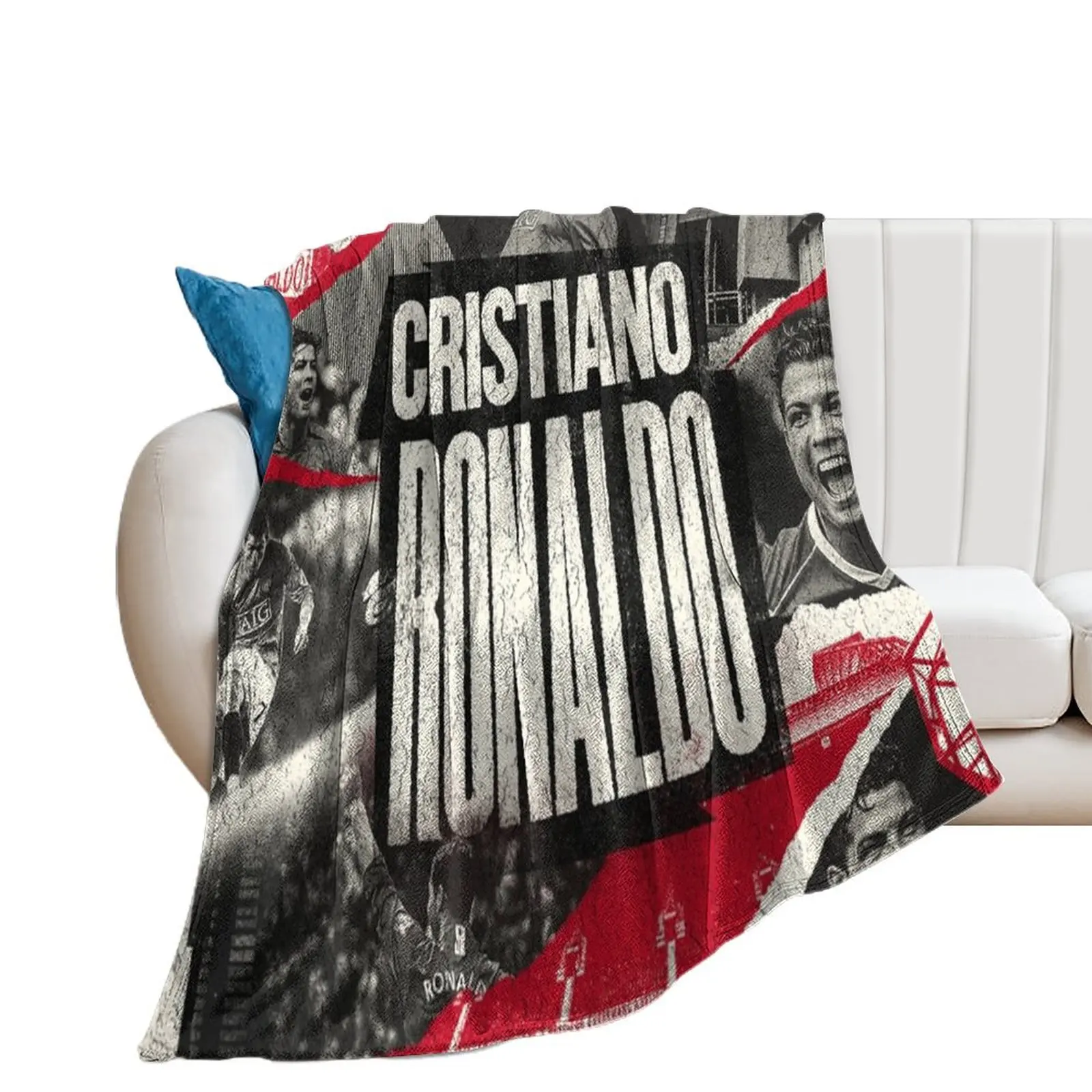 

Welcome Home CR7 Throw Blanket Bed Fashionable anime Thin cosplay anime Blankets