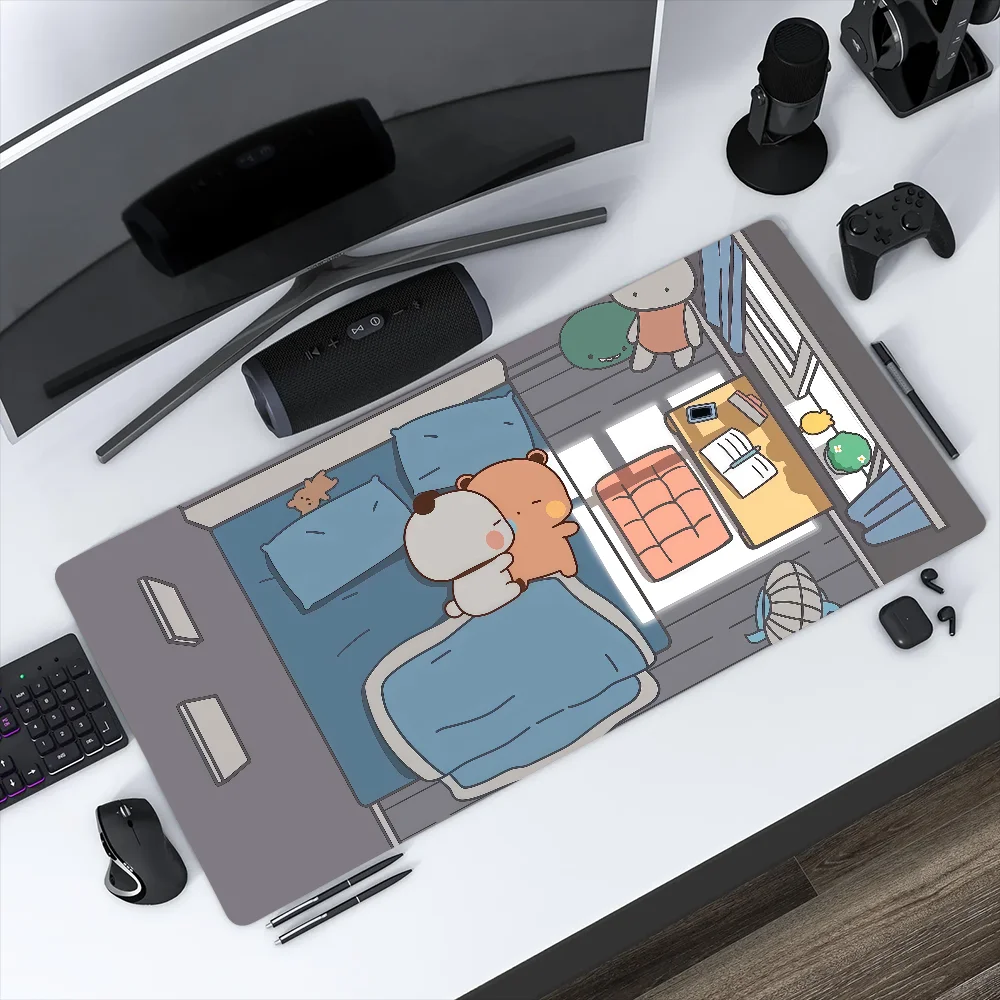 Mouse Pad MousePad B-Bubu Non-slip Dudu Lockedge Cute Office Student Gaming Kawaii Thickened Large Writing Pad Cushion