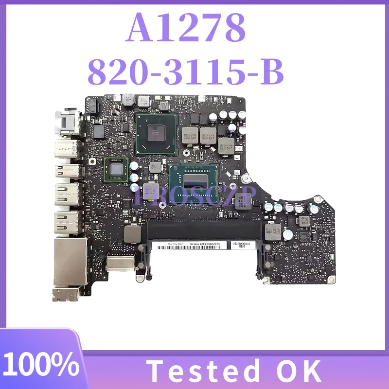 

For Macbook Pro 13 Originak A1278 laptop Motherboard " 2011 2012 Year 820-2936-A/B 820-3115-B Logic Board I5 I7 100% Test Good