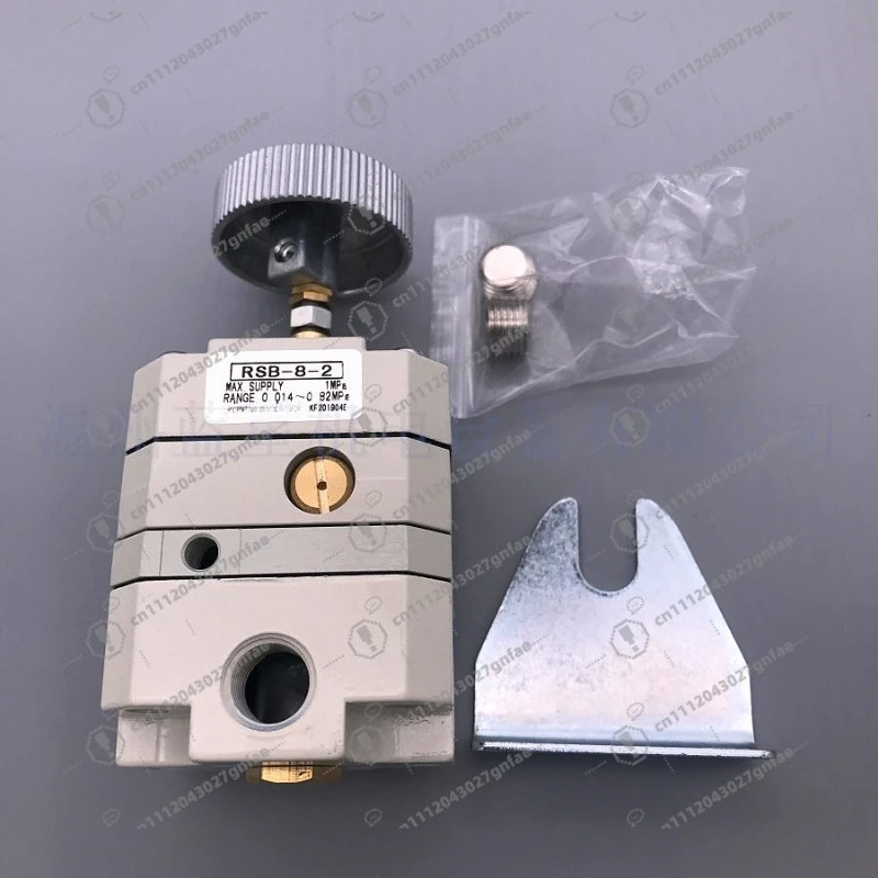 

Регулятор давления воздуха RSB8-2 высокоточный, 0.014-0.84 МПа, редукционный клапан с портом Rc1/4 для пневматических систем