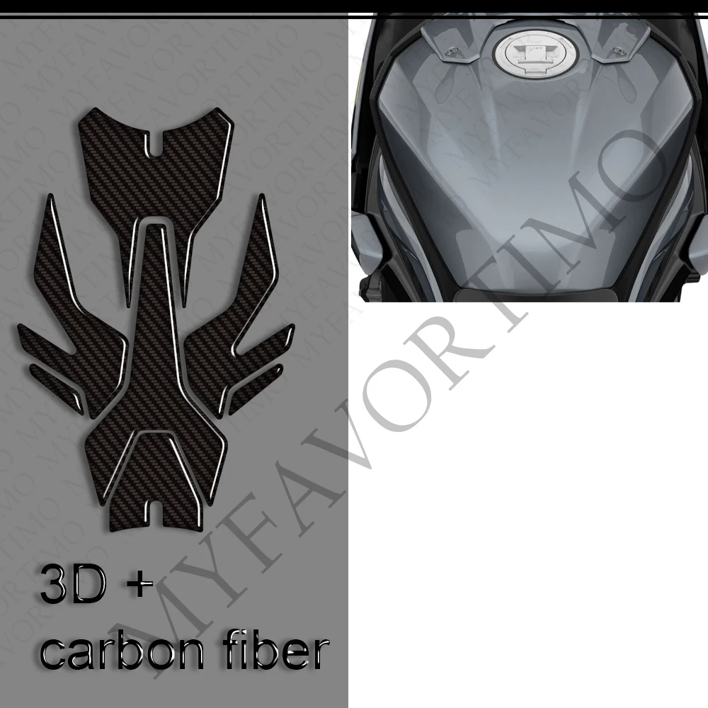 2025 2026 For BMW S1000RR S1000R S1000 R RR S M 1000 M1000 M1000RR M1000R Tank Pad Grips Fuel Knee Stickers Decals Carbon Fiber