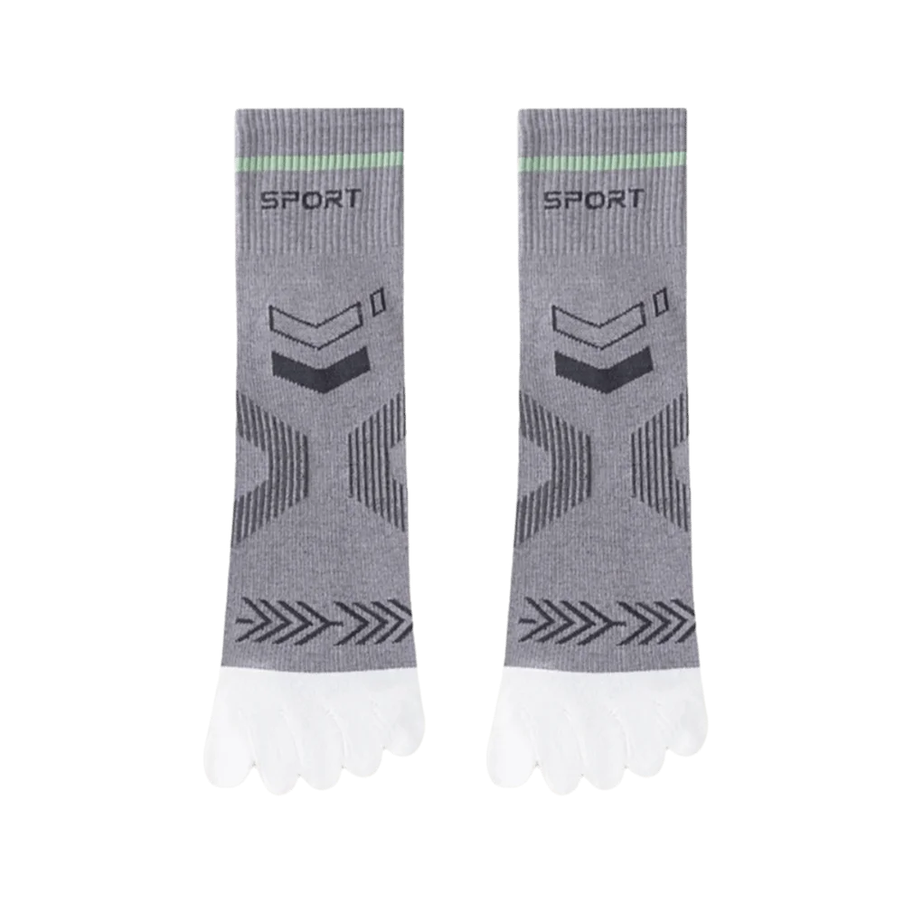 

Breathable Sport 5 Finger Socks Sweat-Wicking Elasticity Compression Cycling Socks High Quality Anti-Odor Running Toe Socks