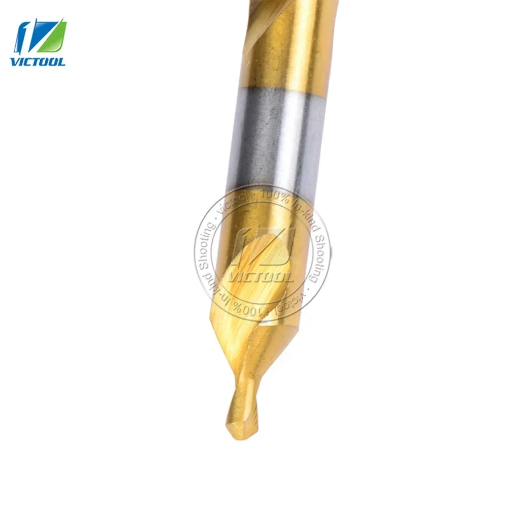 3 ピース/セット電気 HSS3.15 コンビネーションセンタードリル皿穴ビットセット旋盤ミル 60 度角度