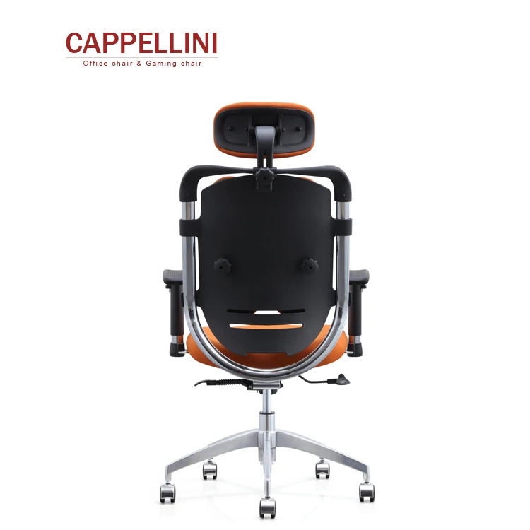 Popular Swivel Adjustable High Ergonomic Executive Leather Double Back Office Chairs