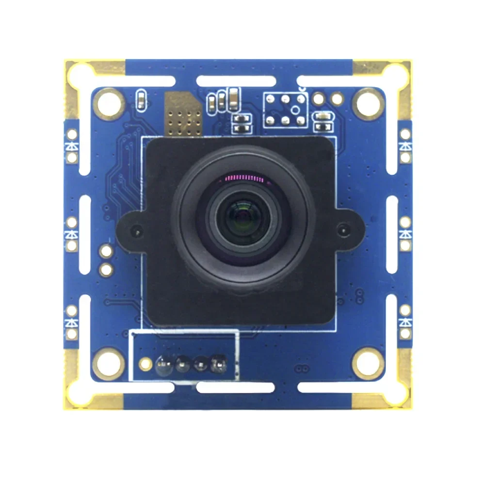 New Low price IMX377 Sensor 4k HD CMOS 12MP USB camera module Fisheye M12 Lens UVC file shooting Driver-free module