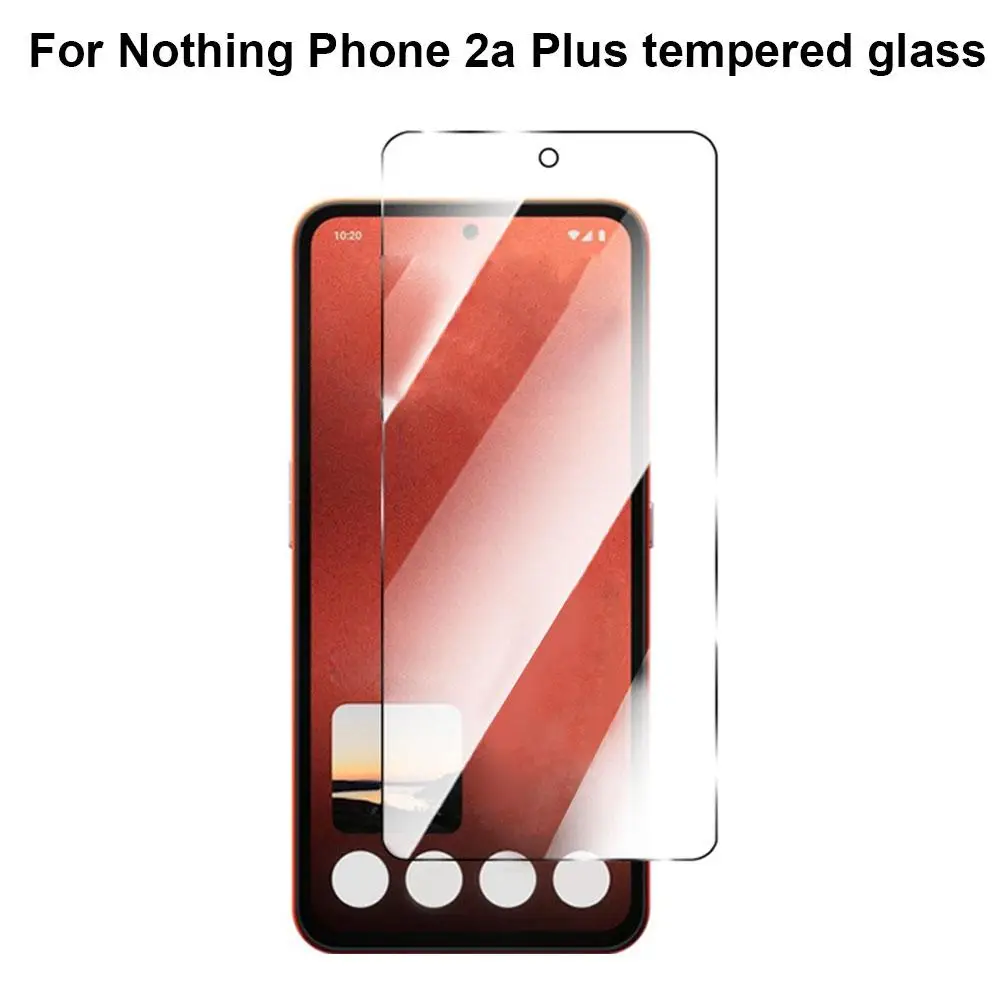 For NothingPhone 2a Plus Mobile Phone Protective Film Protective Screen Tempered Glass Film Anti-fingerprint Full HD Film J2R0