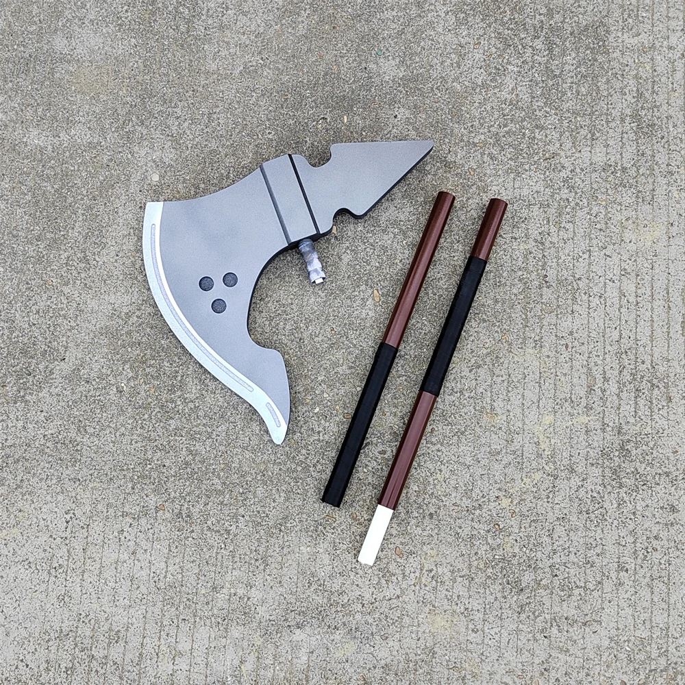 Jeu bibliothèque de Ruina Angelica Cosplay accessoires PVC 100 cm de Long marteau hache Anime Halloween fête carnaval jeu de rôle accessoires