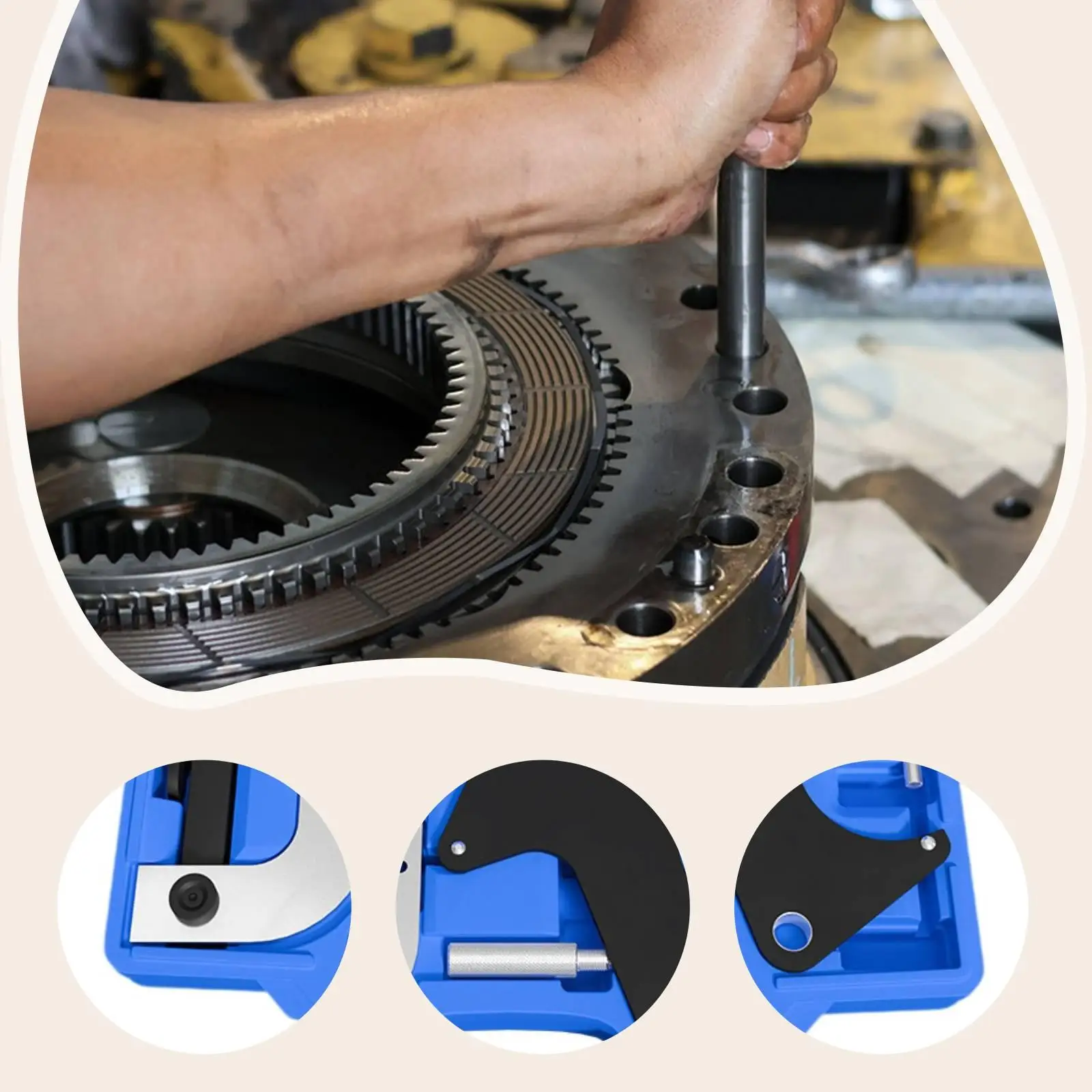 Car Mechanical Tooling Kit Camshaft Engine Timing Locking Pins Set Basic Automotive Tools for Renault with Valve Bolt