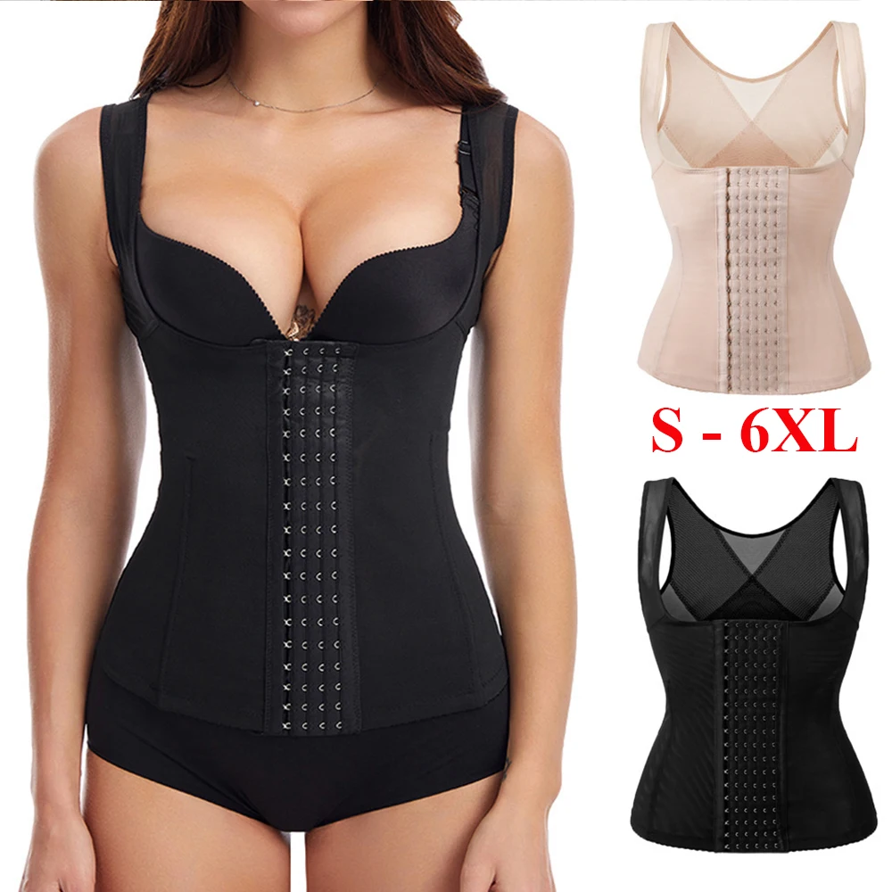 Shapewear Abdomen Control Top for Women Pluse Size High Compression Body Shaping Vest