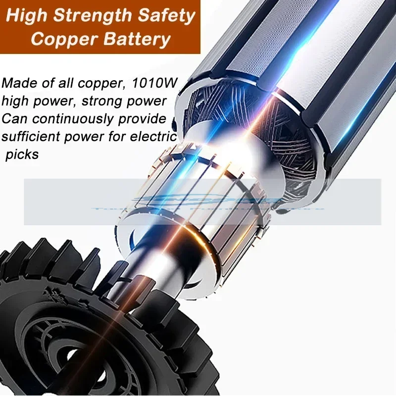 220V 1010W Multifunctional Electric Drill Poweful Hammer Electric Pick Industrial Grade Electric Heavy-duty Hammer