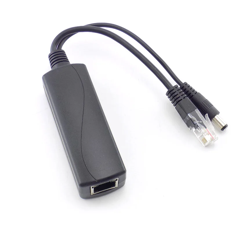 48V do 12V POE Splitter Connector Poe Power Adapter Injector Switch for IP Camera Wifi Cable Wall US/EU Plug C3