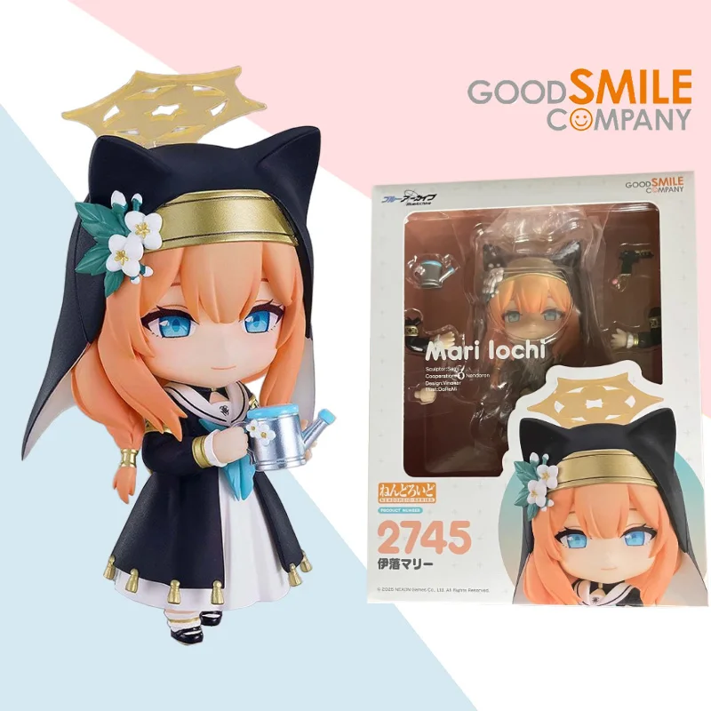 

GSC original Nendoron series No.2745 Mari lochi blue file Q version model anime action figure collection ornaments toy gift