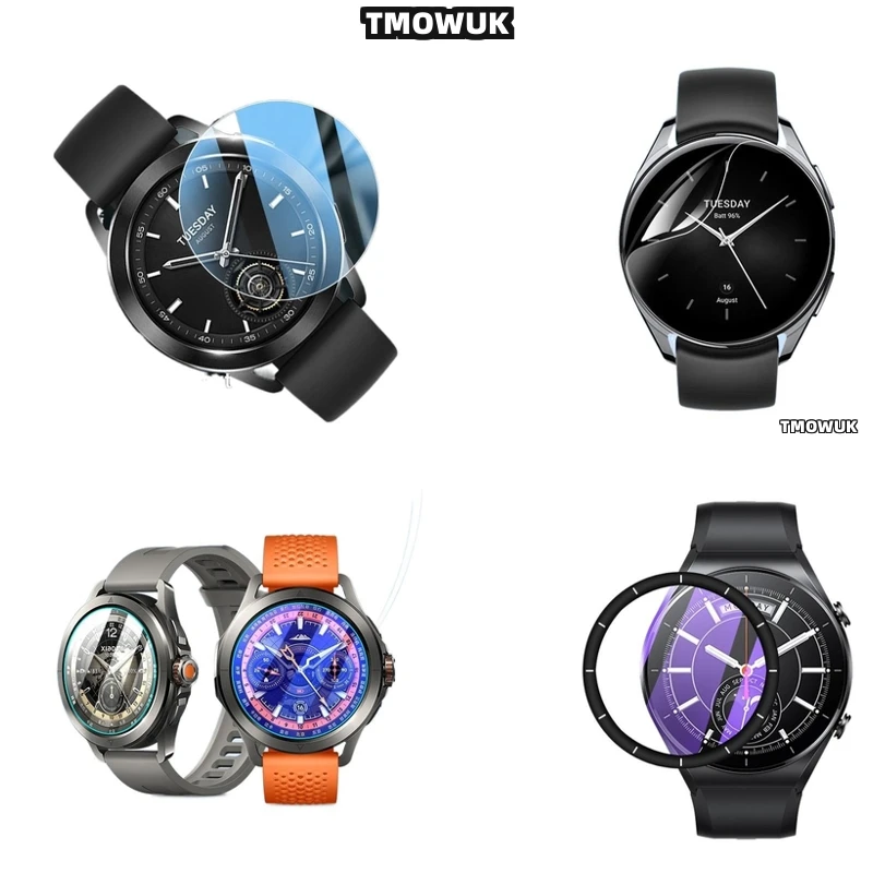 

For Xiaomi Watch S1 S3 Pro S4 Sport Ultra-Thin Tempered Glass Screen Protector HD Anti-Scratch 9H Hardness