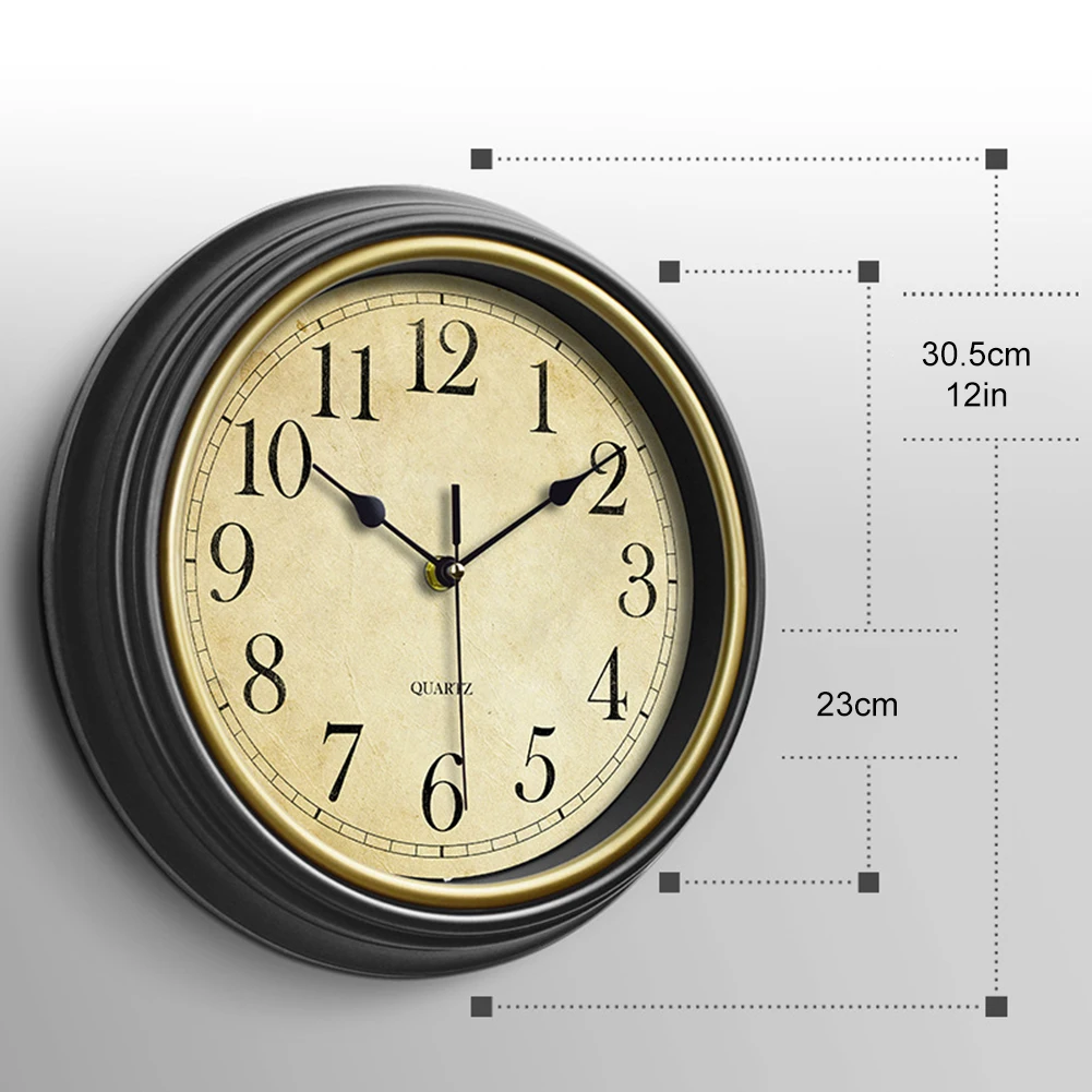 Minimalist Wall Clock for Home Decor Silent Operation Environmentally Friendly Accurate Timekeeping for Living Room