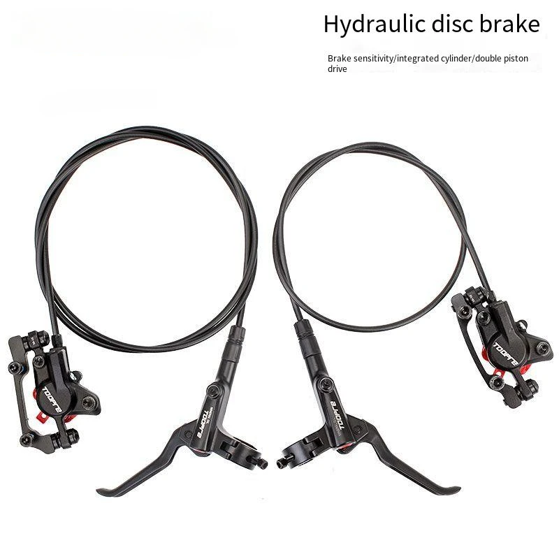 

Bike Hydraulic Disc Brake Bike Brake Left Front Right Rear Brake Finger Steel Lever Bike Parts Upgrade