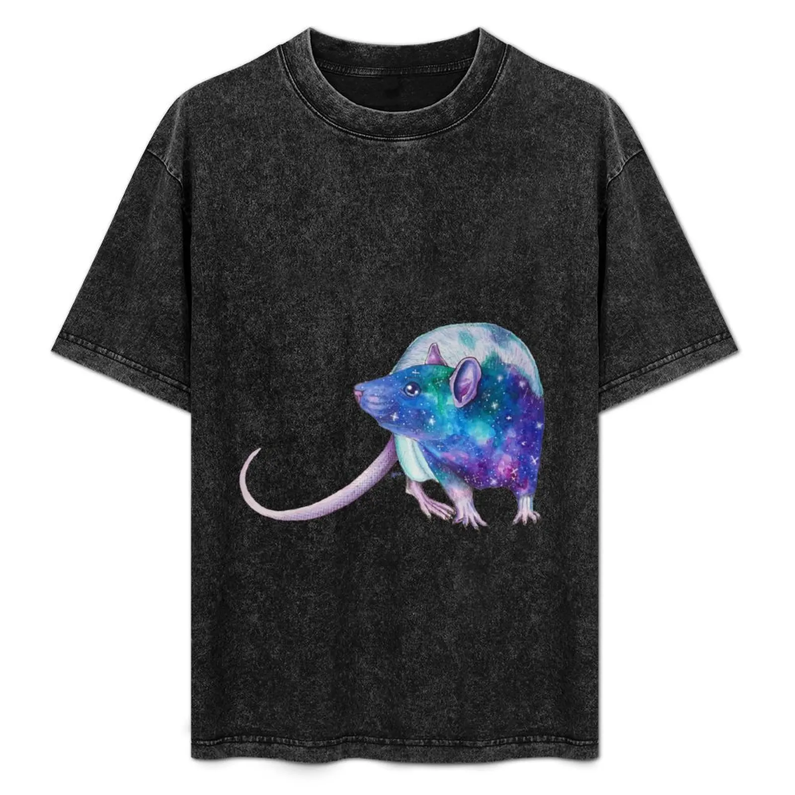 

Galaxy Hooded Rat T-Shirt Durable Work Wear T-Shirt