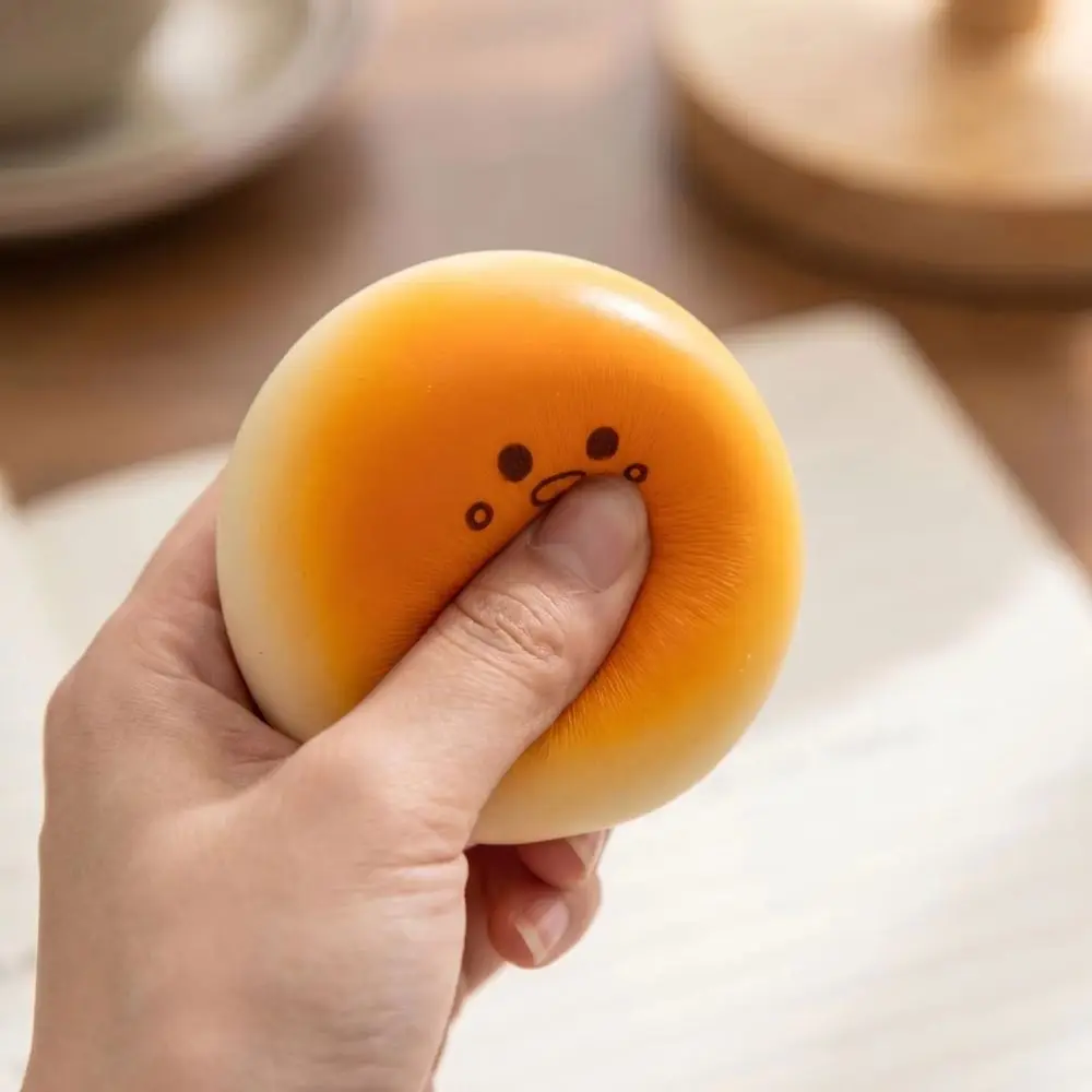 Slow Rising Mini Bao Buns Dumpling Toys Soft Texture Finger Suction Bread Squeeze Toys Pinch Foam Sensory Fidget Toy