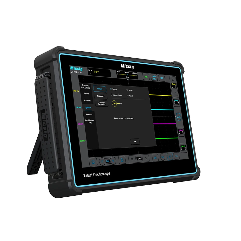 Micsig ATO3004 Automotive Diagnostic Oscilloscope Flat Panel Full Touch Computer Version Automotive Maintenance