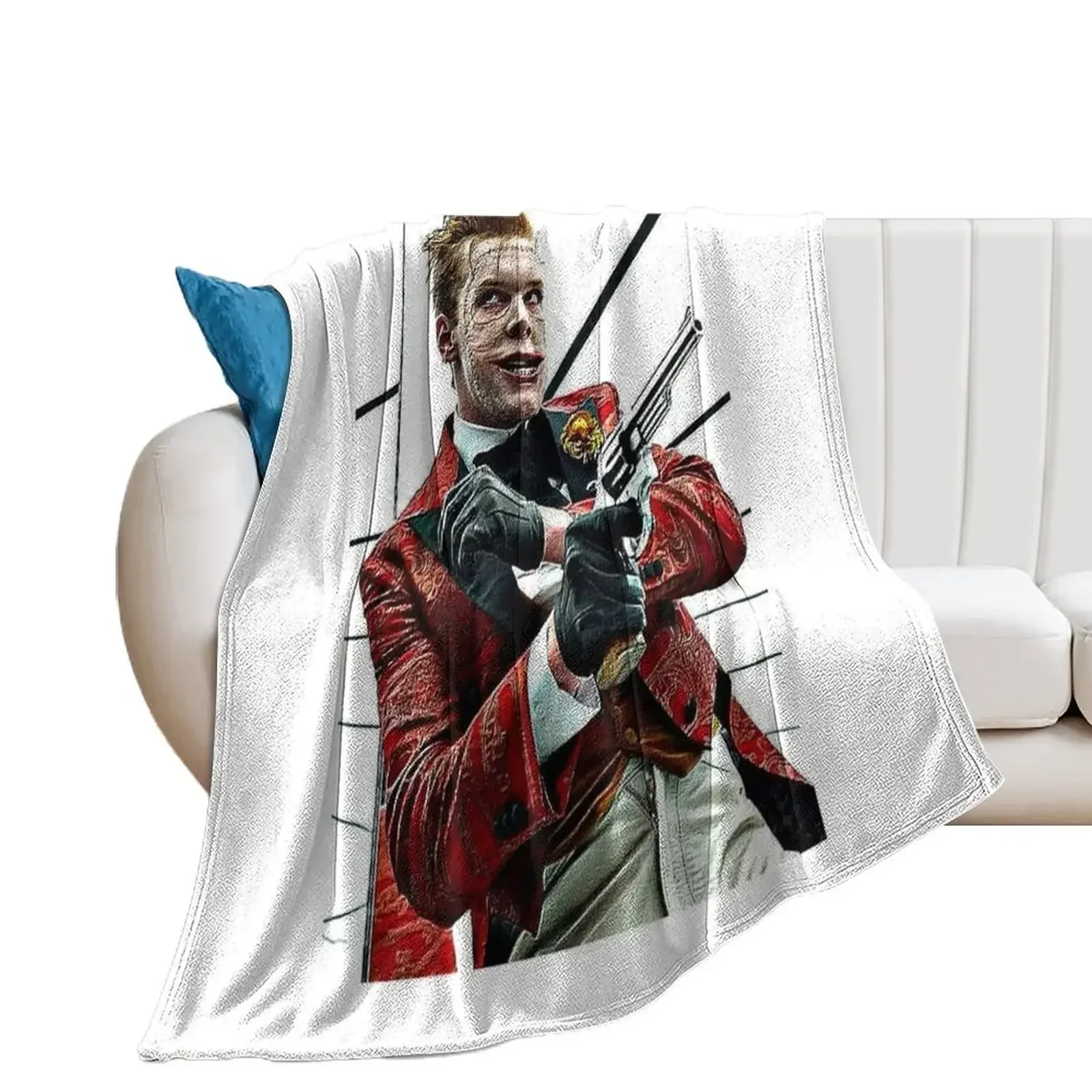 

Jerome Valeska Throw Blanket Retros Luxury bed plaid Sofas Blankets