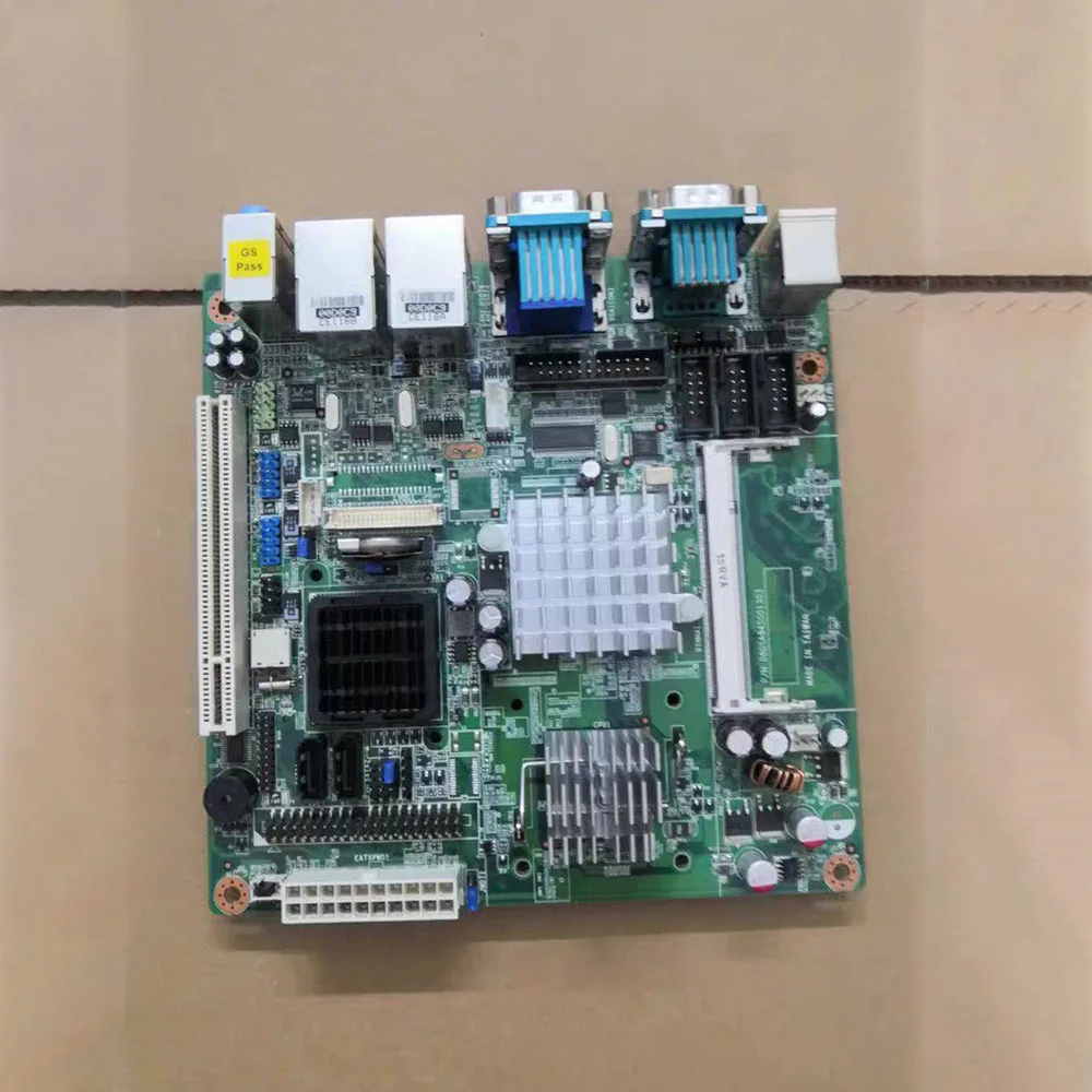 For Advantech AIMB-210 REV.A1 industrial control motherboard dual network card