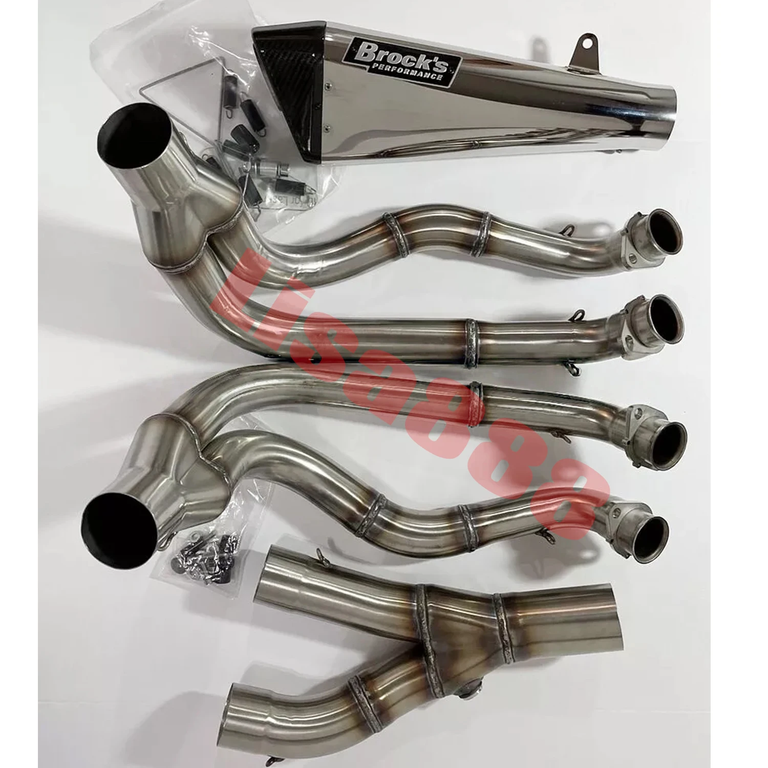 Voor Hayabusa GSX1300R GSX1300R GSX1300 GSX 1300R 2008-2020 Motorfiets Uitlaat Escape Moto koolstofvezel Vol Uitlaat Systeem