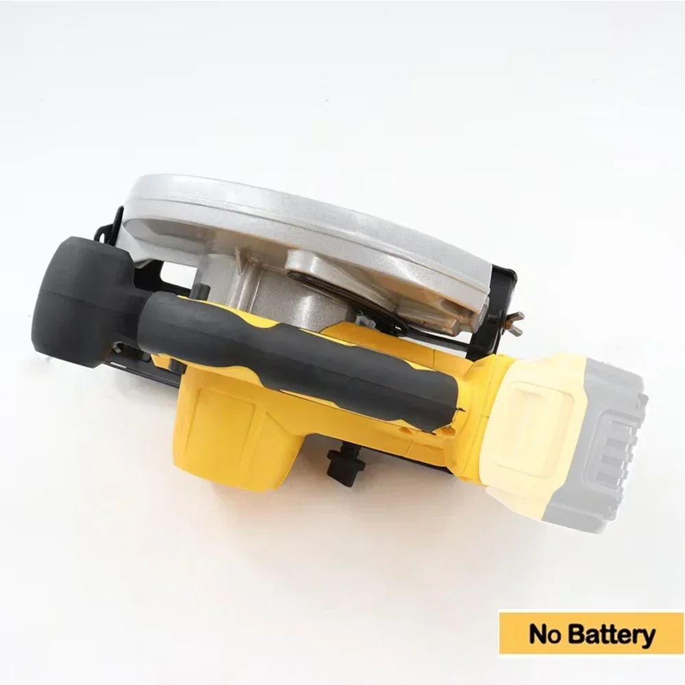 7 인치 브러시리스 전기 원형 톱 무선 고전력 보드 절단기 목공 전동 공구 Fit Dewalt 18V 배터리
