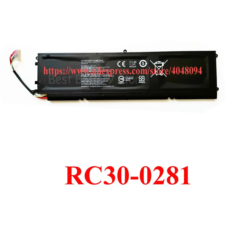 

RC30-0281 Laptop Battery For Razer Blade Stealth 13 Stealth13 2018 2019 GTX 1650 Max-Q RZ09-03102E52-R3U1