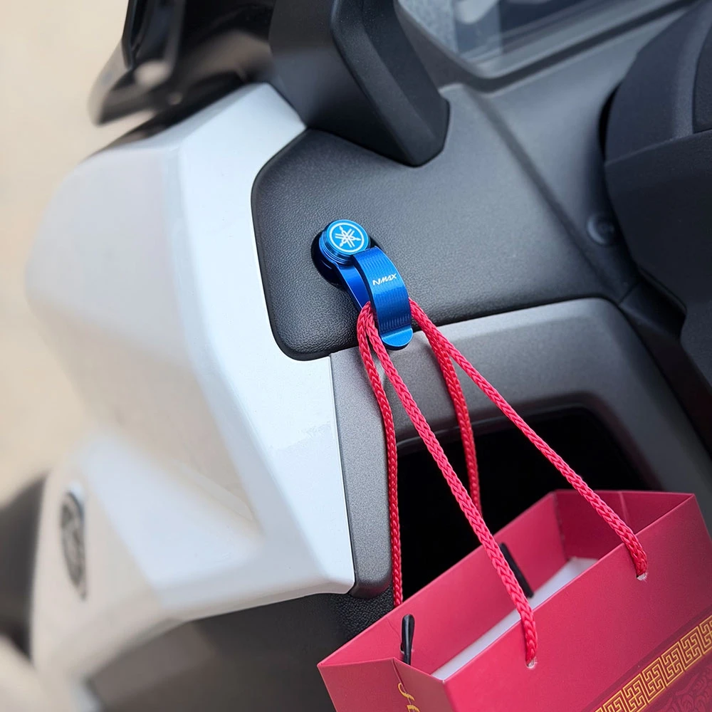 For Yamaha Nmax155 Nmax 155 2025 2026 Motorcycle Luggage Hook CNC Aluminum Holder Cargo Hook Hanger Suitable Bag Hanger N-MAX