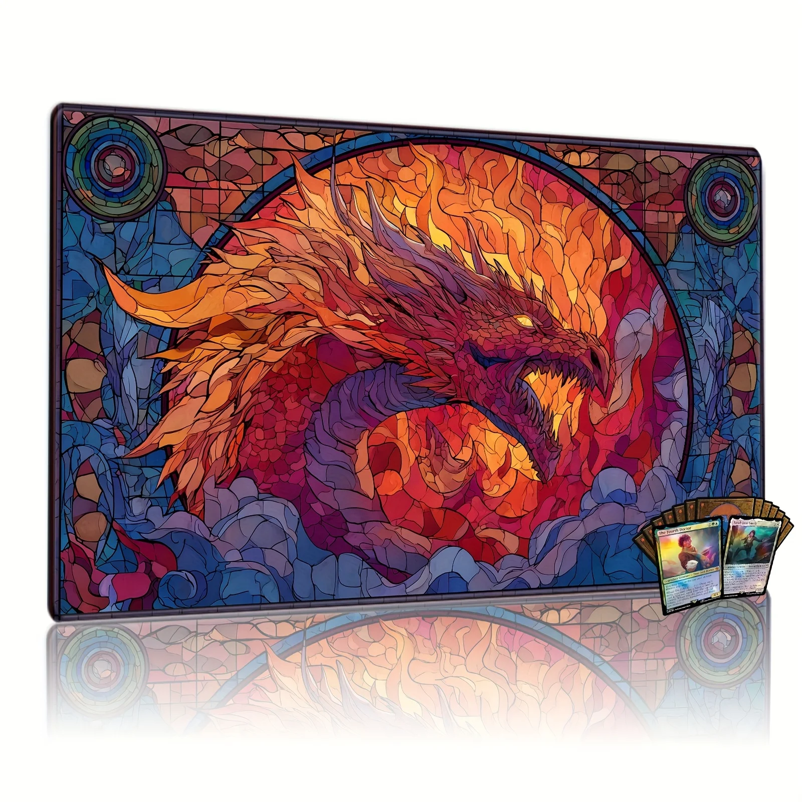 Painted Glass Fire …