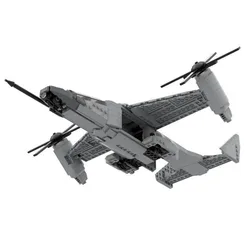 Hot MV-26 Falcon Technology Building Bricks Military Transport Aircraft Model Blocks Plane Military Fans Toys Bricks Gift