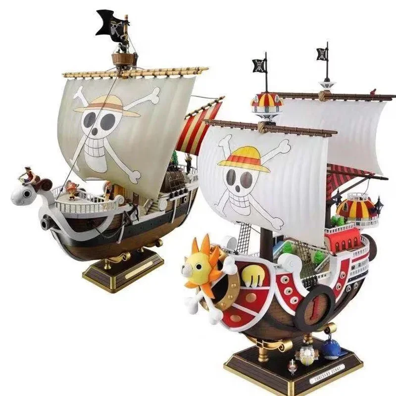 ONE PIECE boat model assembly figure large Sonny Wanli Sunshine Gold Meili toy ornament