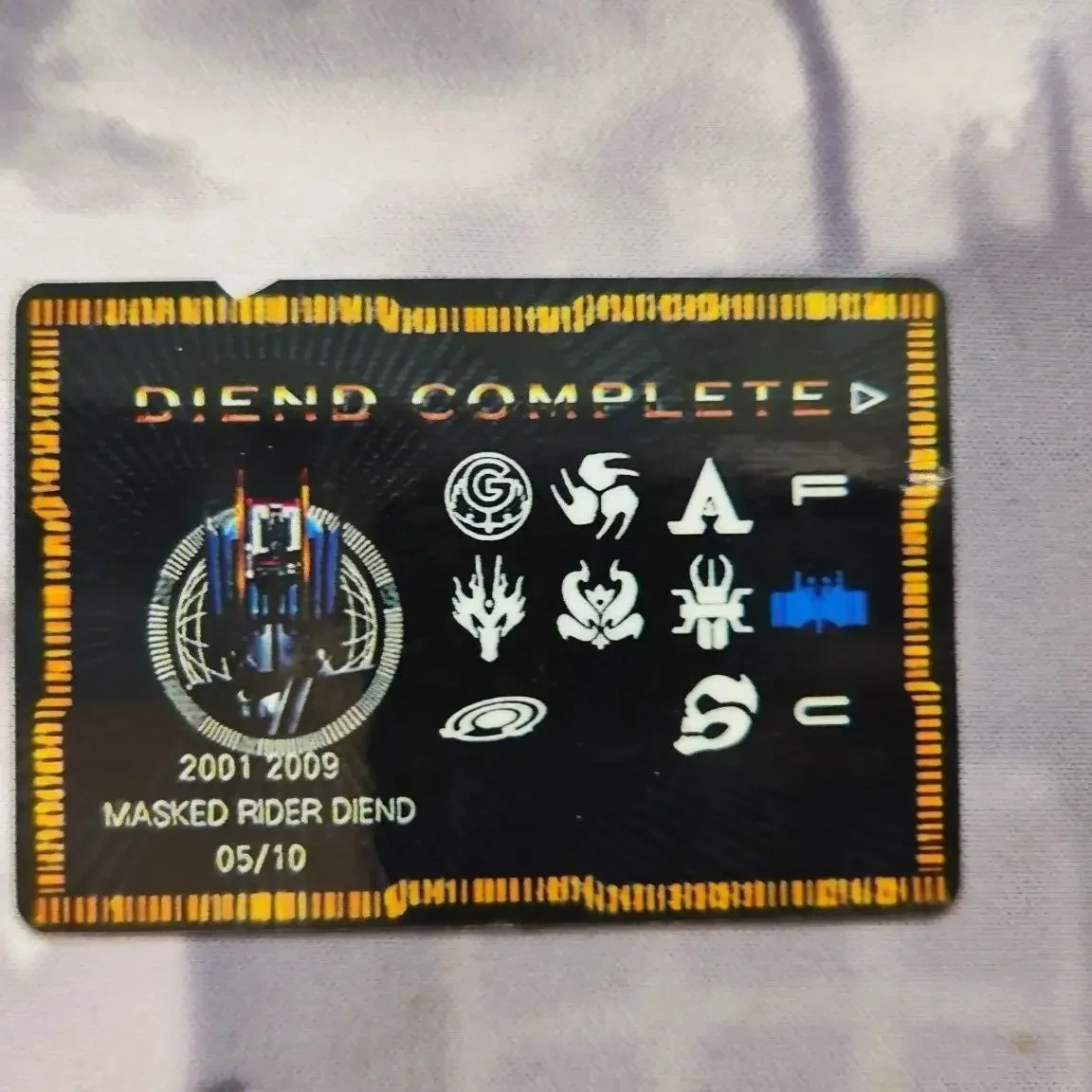 Bandai Kamen Rider Emperor Ride, New God Master Card, Old God Master Card, Digital Card, Haidong God Master Card