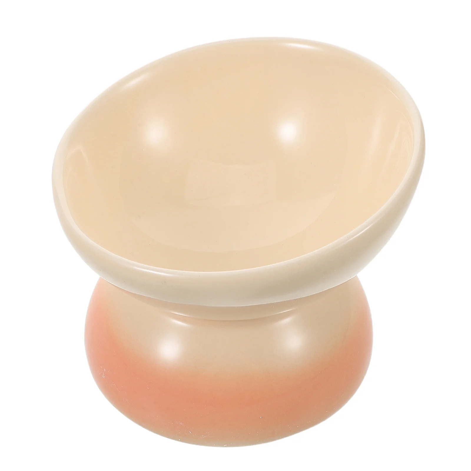 

Ceramic Ergonomic Tilted Design Stable Ceramic Cat Bowl Base Dry Cat Water And Food Bowls Wet Food Water Pet Supplies