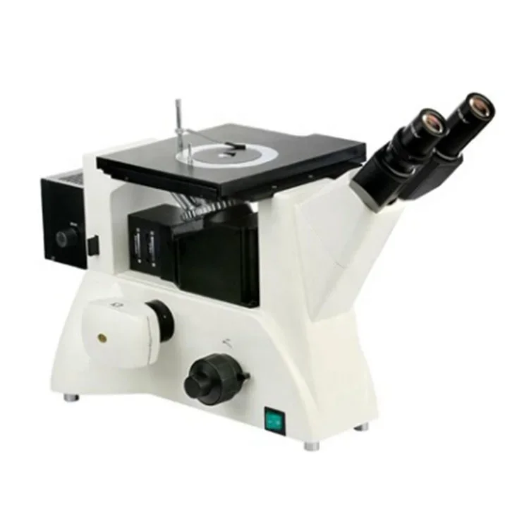 High Coverage WF10X FCM 5000 Trinocular Inverted Metallographic Microscope with 6V30W Halogen Lamp